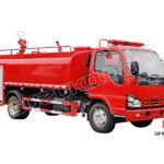 ISUZU NKR 4x2 130hp 4000 liters water tanker fire fighting truck