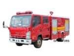 ISUZU NKR 4x2 130hp 4000 liters water tanker fire fighting truck - Image 2