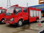 ISUZU NKR 4x2 130hp 4000 liters water tanker fire fighting truck - Image 4