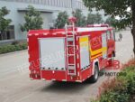 Isuzu 4x4 Airport Fire Truck for sale - Image 3