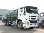 Isuzu GIGA vacuum sewer suction truck 18000L - Image 5