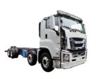 Isuzu Giga 8x4 12 wheels Cargo Tank Fire Truck chassis cab - Image 2