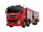 Isuzu Giga Stainless Steel Foam Tank 18000 Liter Water Tanker Japan Fire Truck