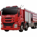 Isuzu Giga Stainless Steel Foam Tank 18000 Liter Water Tanker Japan Fire Truck