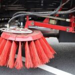 Isuzu Truck Heavy Duty Airport Vacuum Road SweeperTruck