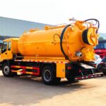 Qingling 10 CBM combination jetting truck