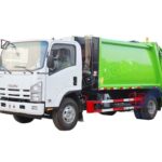 Qingling ELF 8cbm waste compactor refuse truck