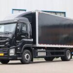 Qingling GIGA box van trucks