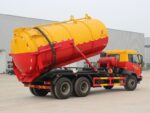 Qingling GIGA cesspit emptier tank truck - Image 3