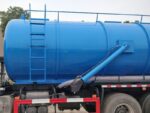 Qingling GIGA sewage vacuum suction tank truck - Image 6