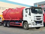 Qingling GIGA vacuum suction tanker truck - Image 5