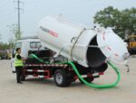 Qingling NKR 6cbm vacuum suction trucks - Image 4