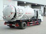 Qingling light duty 3CBM sewage vacuum truck - Image 3