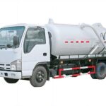 Qingling light duty 3CBM sewage vacuum truck